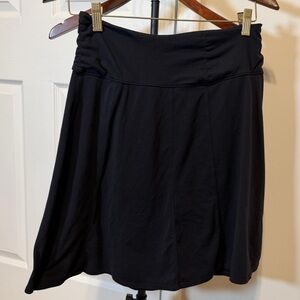 Athleta Black A-Line Skirt